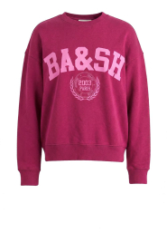 ba&sh |  Sweater with logo Benjamin | pink