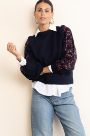 ba&sh |  Azteca sweater Elda | navy | Picture 6
