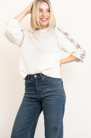ba&sh |  Cardigan with  Azteca print Elda | natural | Picture 4