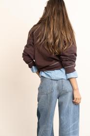 ba&sh |  Sweater with logo Bart | brown | Picture 8