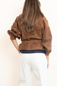ba&sh |  Suède short trench Manon | camel | Picture 8