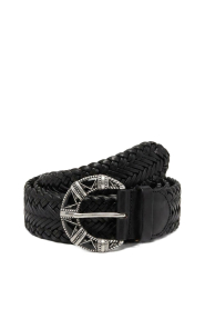 ba&sh |  Braided belt Byron | black | Picture 1