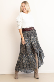 ba&sh :  Braided belt Byron | burgundy - img3