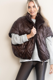 Deblon |  Reversible teddy bodywarmer Hazel | brown | Picture 7