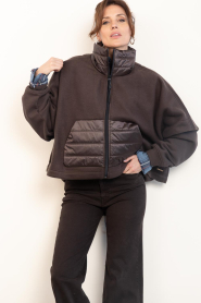 Deblon |  Fleece bodywarmer Stine | brown | Picture 4