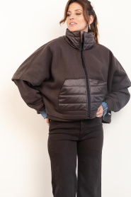 Deblon |  Fleece bodywarmer Stine | brown | Picture 5