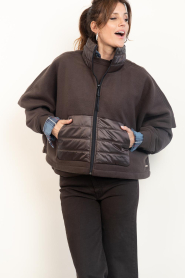 Deblon |  Fleece bodywarmer Stine | brown | Picture 6