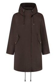 Deblon |  Rain trenchcoat Courtney | brown