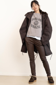 Deblon | Rain trenchcoat Courtney | bruin | Afbeelding 3