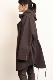 Deblon | Rain trenchcoat Courtney | bruin | Afbeelding 6