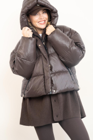 Deblon |  Puffer jacket Selma | brown | Picture 2