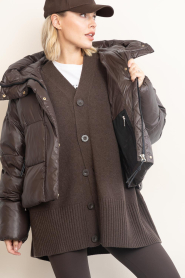 Deblon |  Puffer jacket Selma | brown | Picture 8