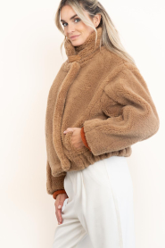 Deblon :  Teddy jacket Franzy | camel - img6