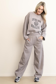 Deblon |  Sweatpants Jayden | brown | Picture 4