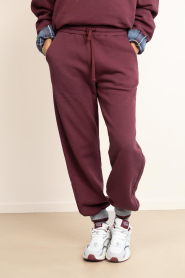 Deblon :  Sweatpants Sofie | burgundy - img4