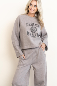 Deblon |  Boxy sweater Aymee | brown | Picture 7