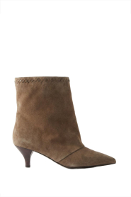 Toral |  Suede slouchy boots Maeve | camel
