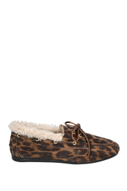 Toral |  Boat loafer with leopard print Nahua | animal print | Picture 1