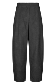 Second Female |  Pinstripe barrel pants Vienne | blue | Picture 1