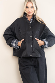 Second Female |  Sportive coat Rapace | black | Picture 4
