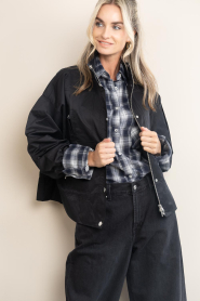 Second Female |  Sportive coat Rapace | black | Picture 5