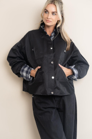 Second Female |  Sportive coat Rapace | black | Picture 7