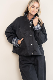 Second Female |  Sportive coat Rapace | black | Picture 8