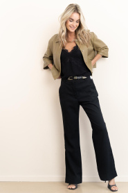 Second Female |  Flared trousers Sella | black | Picture 7