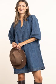 Second Female |  Denim dress Evana | blue | Picture 2