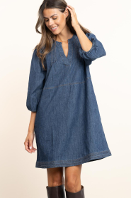 Second Female |  Denim dress Evana | blue | Picture 7