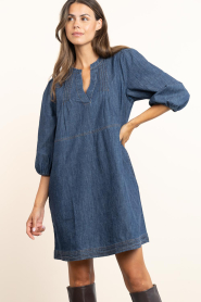 Second Female |  Denim dress Evana | blue | Picture 8