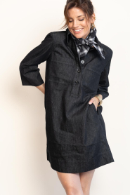 Second Female |  Denim dress Dera | blue | Picture 5