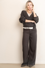 Second Female |  Wrap cardigan Gabby | grey | Picture 3