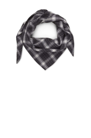 Second Female |  Checked scarf Gebola | grey | Picture 1