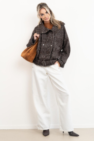 Co'Couture :  Barrel jeans Bernard | natural - img4