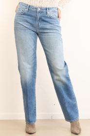 7 For All Mankind :  Straight jeans Calie | blue - img5