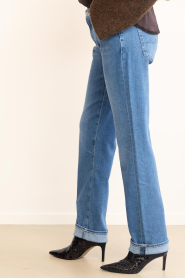 7 For All Mankind :  Slim fit stretch jeans Coastline | blue - img6