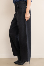 7 For All Mankind :  Barrel jeans Bonnie | dark grey - img6