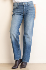 7 For All Mankind :  Straight jeans Calie | blue - img5