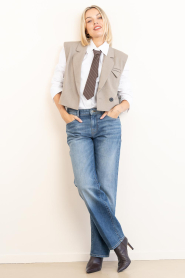 7 For All Mankind :  Straight jeans Calie | blue - img3