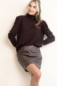 March23 |  Soft wool blend turtleneck Anna | brown | Picture 2