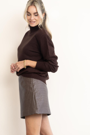 March23 |  Soft wool blend turtleneck Anna | brown | Picture 6