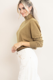 March23 |  Soft wool blend turtleneck Anna | olive | Picture 6