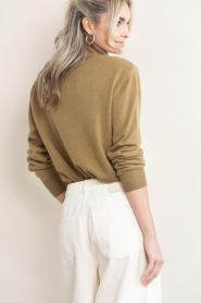 March23 |  Soft wool blend turtleneck Anna | olive | Picture 7