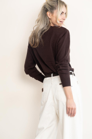 March23 |  Soft wool blend sweater Berlin | bruin | Picture 7