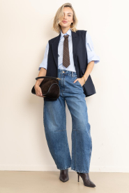March23 |  Poplin blouse Montreal | sky blue | Picture 3