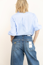 March23 |  Poplin blouse Montreal | sky blue | Picture 7