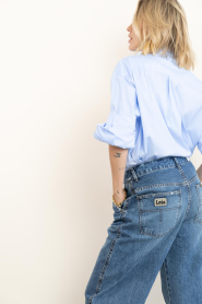 March23 |  Poplin blouse Montreal | sky blue | Picture 8