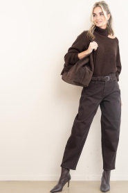 March23 |  Barrel jeans Lima | chocolate | Picture 3