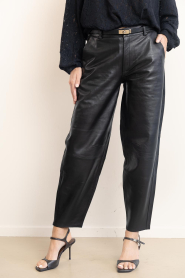March23 |  Lamb leather barrel Brussels | black | Picture 7